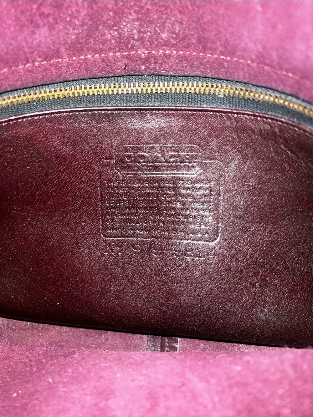 Vintage Coach Bag - Picture 8 of 9
